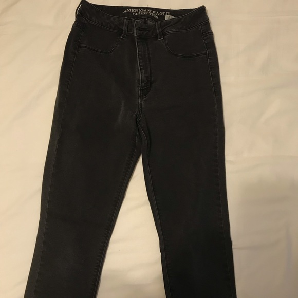 American Eagle “sky high” jegging faded black - Picture 3 of 6